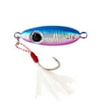 thumbnail image 5 of 6 Pack Slow Drop Micro Cast Metal Jig Shore Casting Jigging Spoon Saltwater, 5 of 7
