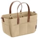 thumbnail image 2 of Bolsa plegable para pañales con compartimentos extraíbles • Organizador portátil para cambiador, transporte y almacenamiento en el sacaleches de leche • Caqui, 2 of 5