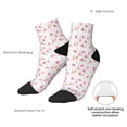 thumbnail image 6 of Rocae Tulips Flowers for Premium Adult Socks,Comfortable, Breathable, and Durable Socks, Perfect for Everyday Wear, 6 of 7