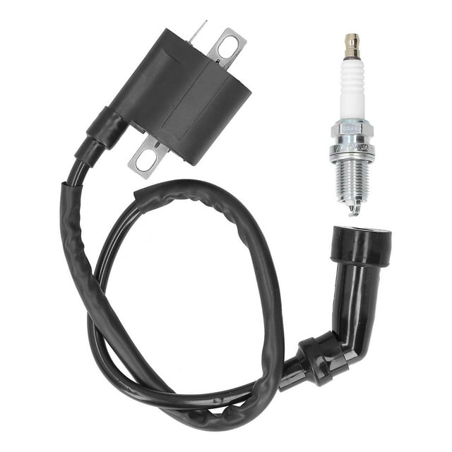 Replacement Ignition Coil & Spark Plug 31401-35F10 for Polaris Trail Boss 325 330