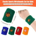thumbnail image 5 of Keyboarant 16pcs Wristbands Anti-collision Crash-proof Cute Cartoon Sweatband Children Basketball Guard Football Fitness Gear Kid, 5 of 6