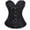 Black, variant on Plus Size Corset Tops for Women Ruffle Button Dwon Bustier Shapewear Lingerie Oversize Lace Tied Push Up Bodysuit