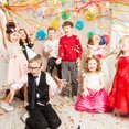 thumbnail image 2 of 30 Pieces Throw Streamers Party Poppers Colorful Paper No Mess Party Streamers for Birthday Wedding Graduation Party Favors Shows, 2 of 6