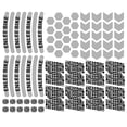 thumbnail image 1 of Paquete de 72 pegatinas reflectantes surtidas Sunnimix pegatinas reflectantes, 1 of 6