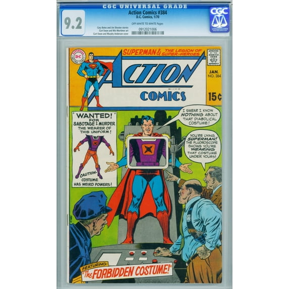 Action Comics #384 - CGC 9.2 Comic Book