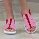 thumbnail image 1 of Zapatillas de verano para mujer, zapatos informales para mujer, sandalias con cuña de plataforma ligera Wmkox8yii nm7360, 1 of 3