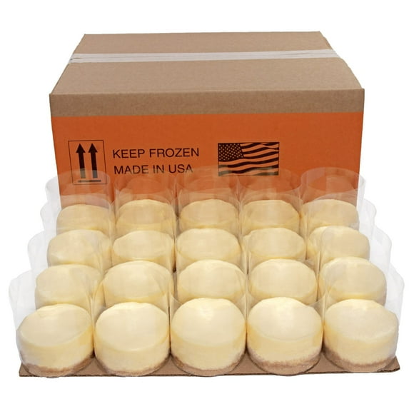 Member's Mark 3" Key Lime Cheesecake, Frozen, Case, 40 ct.