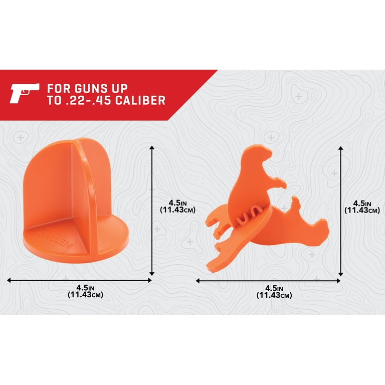 Allen Company 6in Atomic Self-Healing Shooting Target .22 & .45