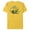 Yellow, variant on Disney Peter Pan & Wendy Tinker Bell I’m Always Fly Disney+ - Short Sleeve Blended T-Shirt for Adults - Customized-Yellow