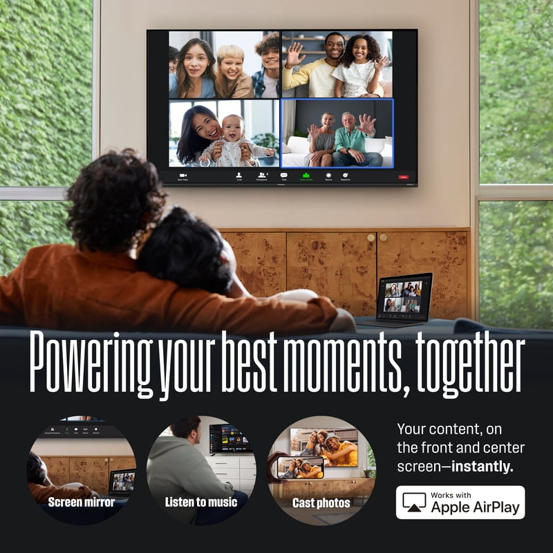 Westinghouse 40" Smart TV, 1080p FHD Xumo TV with Voice Remote, Wifi, Bluetooth, Dolby Sound color options