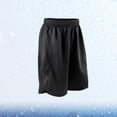 thumbnail image 2 of KAKOWELY Pantalones cortos deportivos profesionales para hombre, de secado rápido, transpirables, para correr, fitness y ejercicio, color negro (talla S), 2 of 4