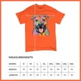 thumbnail image 5 of Tee Hunt Dean Russo Pets Art Pit Bull T-Shirt Everyone Has Best Dogs Men's Tee, Orange, Small, 5 of 5