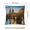 thumbnail image 4 of Awypu Urban Landscape Short Plush Pillowcase Set of 2 All Year Round Suitable 22x22in, 4 of 7