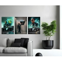Pack of 3 - Popular F1 Driver Lewis Hamilton Canvas Wall Posters 8.3X11.7 inch Unframed (A4 Size) Wall Decor Posters Wall Art For Bedroom, Living room, Office Unframed