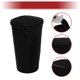 thumbnail image 5 of Bote de Basura para Automóvil con Rhinestones, Portátil, Bote de Basura de Plástico para Portavasos de Automóvil 1 pieza Negro, 5 of 6