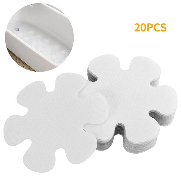 Matsuzay Adhesivo para bañera con forma de flor, tira de ducha antideslizante, pegatinas redondas ecológicas para bañera, adhesivos para baño, Accesorios de baño Matsuzay HA019217-00