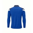 thumbnail image 4 of OGLCCG Boys Soccer Track Jacket Stand-up Collar Zipper Splicing Sweatshirt Long Sleeve Athletic Sports Jacket Size 3-10, 4 of 5