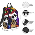 thumbnail image 2 of Goofa The Nightmare Before Christmas Pattern School Backpack for Students – Tear-resistant Bag Spacious, Comfortable, and Stylish Backpack with Multiple Pockets, 2 of 7