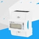 thumbnail image 2 of Medidor de energía monofásico de riel DIN, 220 V, 10 (40) A, medidor eléctrico digital monofásico, medidor de energía DIN, tecnología avanzada, 2 of 9