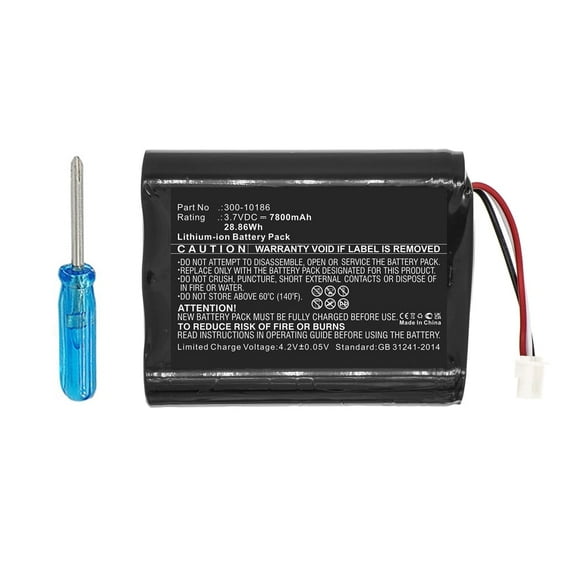 7800mAh 300-10186 Battery for Honeywell & ADT Command Smart Security Panel Alarm