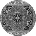 thumbnail image 1 of Ahgly Company Indoor Round Oriental Gray Traditional Area Rugs, 6' Round, 1 of 1