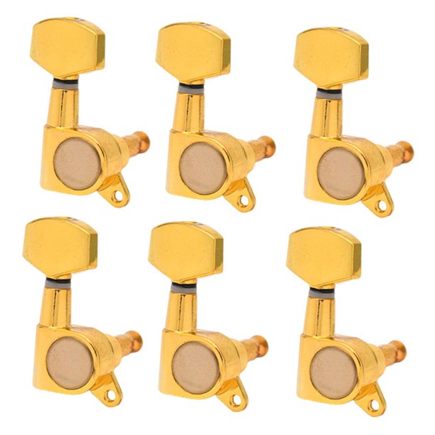 6 clavijas de afinación para guitarra, selladas, piezas para instrumentos musicales profesionales 6 Derecha