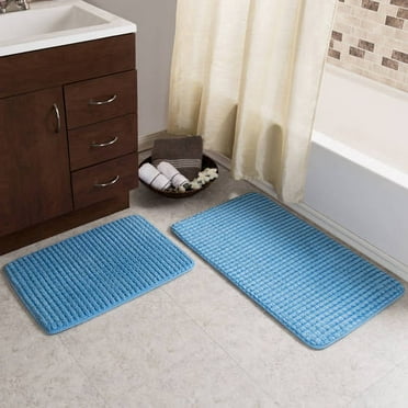 Tvird Bath Rug For Bathroom Non Slip, Memory Foam Rug Pad 5 215 70 R