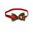 thumbnail image 1 of Greeniant Collares para perros Corbata de lazo Collar de diamantes de imitación Decoración de mascotas Cachorro Navidad Ropa para mascotas Tipo 7 Greeniant PT003709-07, 1 of 6