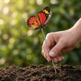 thumbnail image 5 of 50 Pcs Colorful Butterfly Garden Stakes, Garden Decor for Outside, Plant Pot Ornaments, Lifelike Butterfly Stakes for Patio Yard Porch Lawn Backyard Decorations, Random Colors, 5 of 6