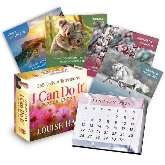 I Can Do It(r) 2025 Calendar: 365 Daily Affirmations, (Paperback)