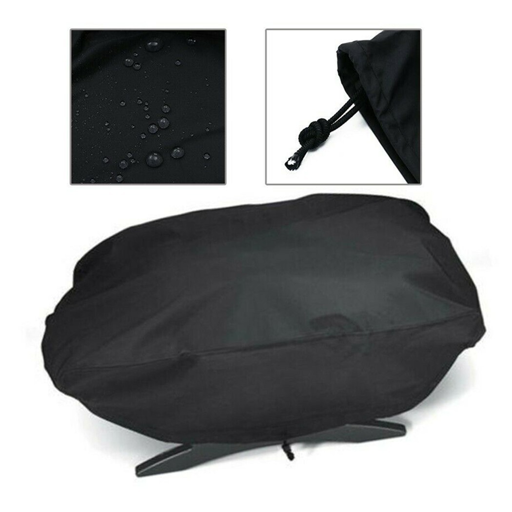 UK BBQ Cover Heavy Duty Waterproof Rain Grill Protector For Weber 7110 Q100/1000 - image 2 of 8
