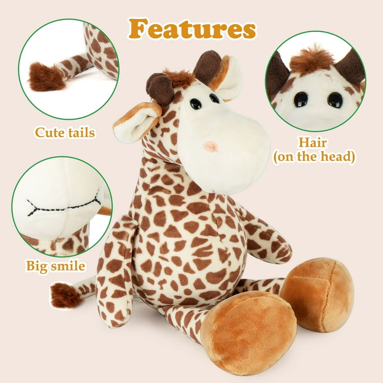 Boy bull giraffe stuffed animal walmart on sale