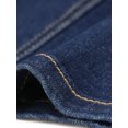 thumbnail image 6 of DARING DIVA Women's Y2K Western Stretchy Mini Jean Short Skirt with Belt M Dark Blue, 6 of 6
