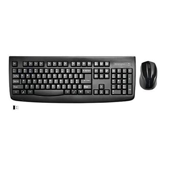 Kensington Pro Fit Wireless Desktop Set - Black - Usb Wireless Bluetooth English - Black - Usb Wireless Bluetooth Laser - 1000 Dpi - 2 Button - Scroll Wheel - Qwerty - Black - Symmetrical -...