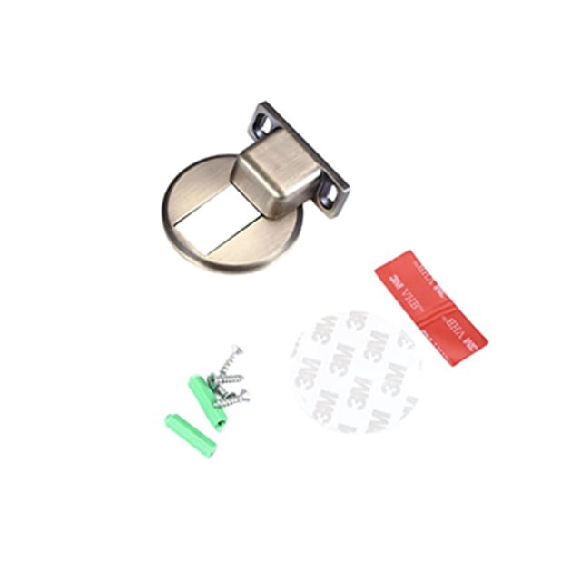 Speravity Tope de puerta para el hogar, Hotel, oficina, tamaño pequeño, bloque anticolisión, tope de puerta de aleación de Zinc, accesorio de repuesto Herramientas y ferretería El color cian Speravity TO009255-04