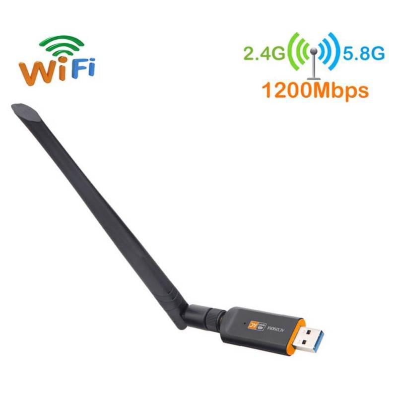 600Mbps Wireless USB Wifi Adapter Dongle Dual Band 2.4G/5GHz with Antenna Suited 