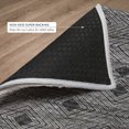 thumbnail image 6 of Addison Rugs Dream Shag Premium Machine Washable Transitional Cultural, Diamond Gray Rectangle Rug, 8' x 10', 6 of 8