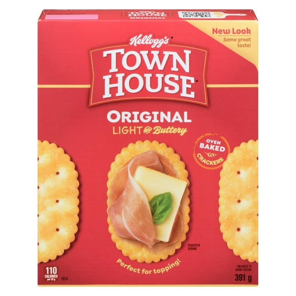 Kellogg's Town House Original Cracker, 391g, 391g