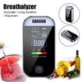thumbnail image 1 of Electronic Breathalyzer - High Sensitivity, Professional Alcohol Tester with Digital LCD Display, 1 of 4