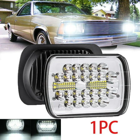 1pcs For Dodge D100 D150 D250 D350 1981-1993 LED Headlight High/Low Beam DRL