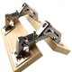 thumbnail image 1 of 170 Degree Hinges Frameless Cabinet Door Hinges Hidden Hydraulic Adjustable, 1 of 5