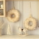 thumbnail image 4 of 6 piezas de corona de espuma con forma de círculos redondos de espuma, anillos de corona de poliestireno blanco para manualidades, decoraciones de boda, decoración navideña y navideña, 4 of 8