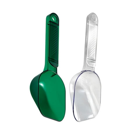 

2Pcs Grains Scoop Kitchen Flour Scoop Clip Handle Scoop Kitchen Rice Shovel