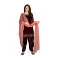 thumbnail image 1 of Custom Made Punjabi Patiala Bollywood Designer Indian Embroidery full sequin Salwar Kameez, 1 of 4