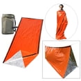 thumbnail image 6 of Axioma Outdoor Thermal Emergency Sleeping Bags Survival Hiking Blanket Keep Warm Green, 6 of 10