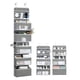 thumbnail image 1 of Organizador colgante extraíble TUNC de 6 estantes gris para dormitorio o cocina, 1 of 5