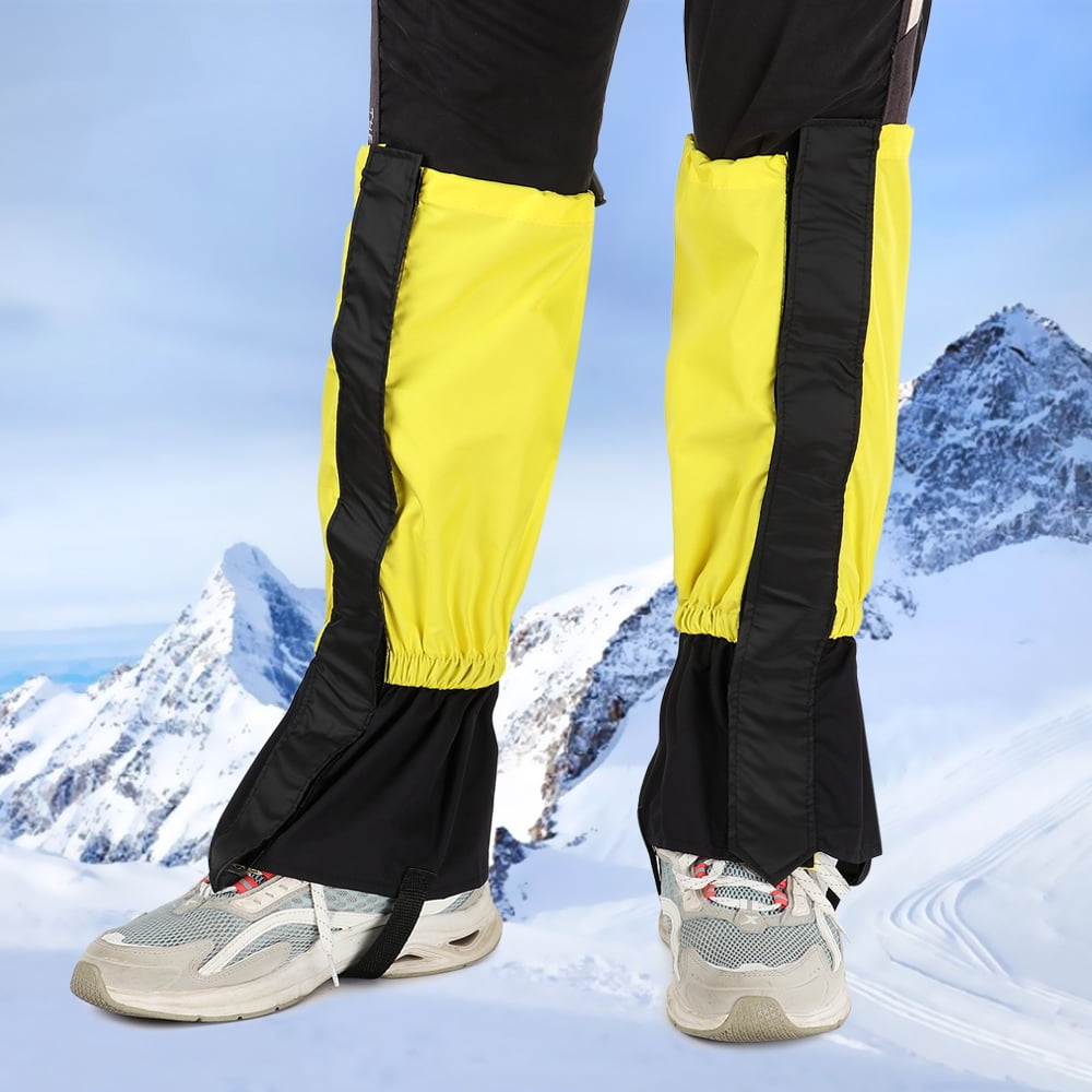 1 Pair Outdoor Hiking Boot Gaiters Waterproof Snow Leg Legging Climbing Cover 