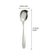 thumbnail image 2 of Cucharas de sopa Cuchara de acero inoxidable Cuchara de fondo plano Cuchara de postre Cuchara de arroz Cuchara de fondo plano, 2 of 2