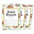 thumbnail image 1 of Inkdotpot 30FloralFill-In Style Bridal Shower Invitations Wedding Blank Invites, 1 of 8