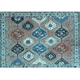 thumbnail image 1 of Ahgly Company Indoor Rectangle Persian Light Blue Traditional Area Rugs, 2' x 3', 1 of 4
